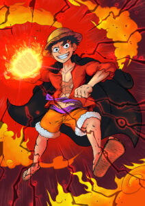 Monkey D. Luffy (Wano) - Poster(A5)