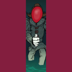 IT Pennywise - Bookmarker