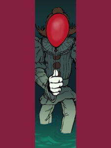 IT Pennywise - Bookmarker