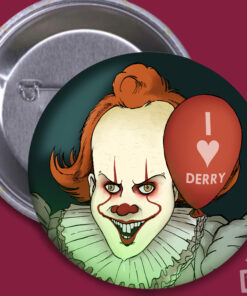 Pennywise The Clown - Button
