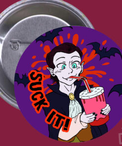 'Suck It!' - Horror Button