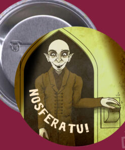 'Nosferatu!' - Horror Button