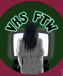 'VHS FTW' - Horror Button