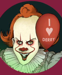 Pennywise The Clown - Button